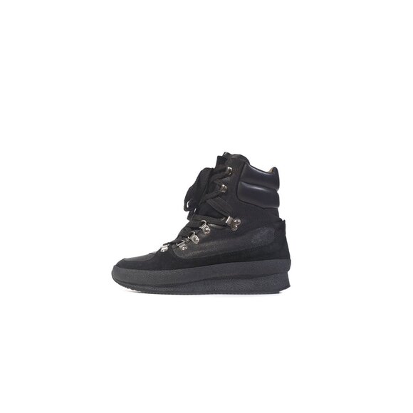 Isabel Marant Brendty Black Suede Hiking Boots SZ 38 Womens 8 - Picture 1 of 7